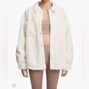 Ivory Shacket- sincerely Jules for bandier